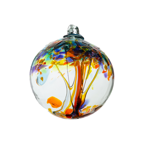Tree of Happiness Orb – Kitras Art Glass Inc